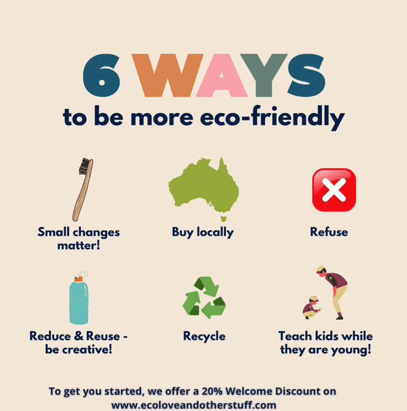 6 Ways to be more eco-friendly