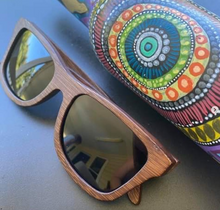 Load image into Gallery viewer, Eco, Love &amp; Other Stuff - Bamboo, UV400, Polarized Sunglasses *BESTSELLER*