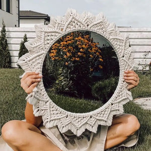 Boho Decor - Macrame Mirrors