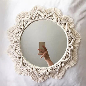 Boho Decor - Macrame Mirrors