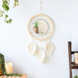 Boho Decor - Macrame Mirrors