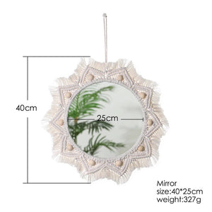 Boho Decor - Macrame Mirrors