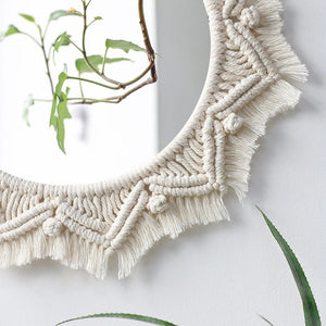 Boho Decor - Macrame Mirrors