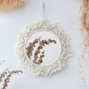 Boho Decor - Macrame Mirrors