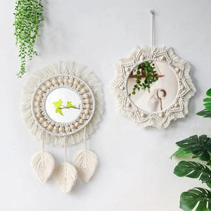 Boho Decor - Macrame Mirrors