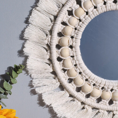 Boho Decor - Macrame Mirrors