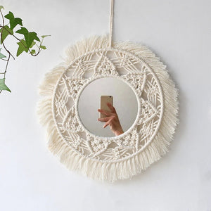 Boho Decor - Macrame Mirrors