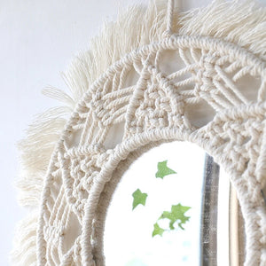 Boho Decor - Macrame Mirrors