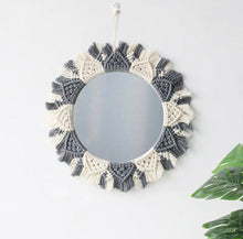 Load image into Gallery viewer, Boho Decor - Macrame Mirrors