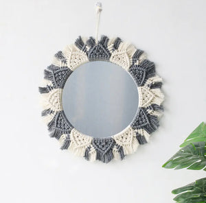 Boho Decor - Macrame Mirrors