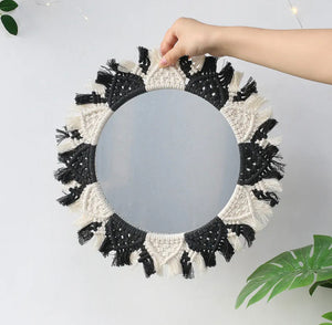 Boho Decor - Macrame Mirrors