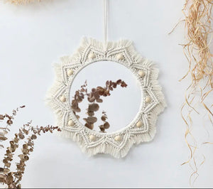 Boho Decor - Macrame Mirrors