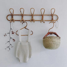 Load image into Gallery viewer, Rattan wall hooks