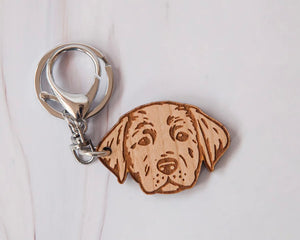 🇦🇺 Wooden DOGS Earrings & Keychains 🐕 🐶 🐩