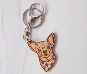 🇦🇺 Wooden DOGS Earrings & Keychains 🐕 🐶 🐩