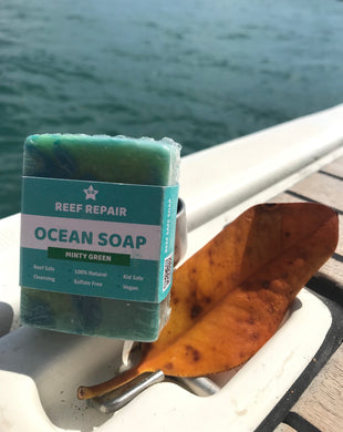 Eco, Love & Other Stuff REEF SAFE - MINTY GREEN - OCEAN SOAP