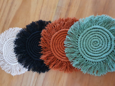 Aussie Made 🇦🇺  Macrame standard coasters