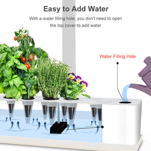 Eco, Love & Other Stuff - indoor herb garden - hydroponic growing and soil cultivation