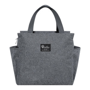 Eco, Love & Other Stuff - Reusable lunch bag for lunch box - grey