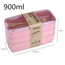 Load image into Gallery viewer, Eco, Love &amp; Other Stuff - 304 Stainless Steel Lunch Box - 900ml - vertical lunch box - $ 30 - Pink