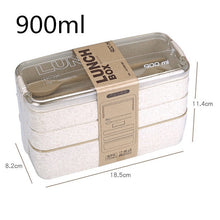 Load image into Gallery viewer, Eco, Love &amp; Other Stuff - 304 Stainless Steel Lunch Box - 900ml - vertical lunch box - $ 30 - Beige