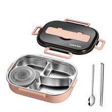 Load image into Gallery viewer, Eco, Love &amp; Other Stuff - 304 Stainless Steel Lunch Box - 1500ml - 4 compartments - $ 39.00 - Pink