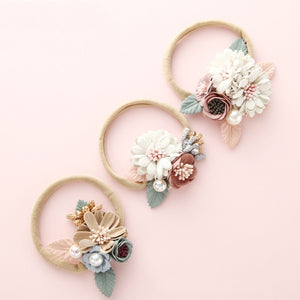 Eco, Love & Other Stuff Floral Baby Headband