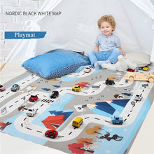 Load image into Gallery viewer, Eco, Love &amp; Other Stuff Children’s play mat - Cars