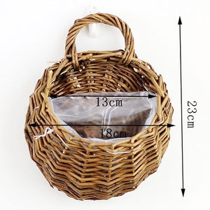 Eco, Love & Other Stuff Rattan Hanging Basket