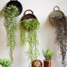 Load image into Gallery viewer, Eco, Love &amp; Other Stuff Rattan Hanging Basket