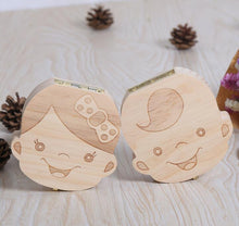 Load image into Gallery viewer, Eco, Love &amp; Other Stuff Wooden Baby Tooth Box Organizer