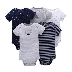 Eco, Love & Other Stuff 5PCS/SET  Cotton Baby bodysuit