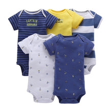 Load image into Gallery viewer, Eco, Love &amp; Other Stuff 5PCS/SET  Cotton Baby bodysuit