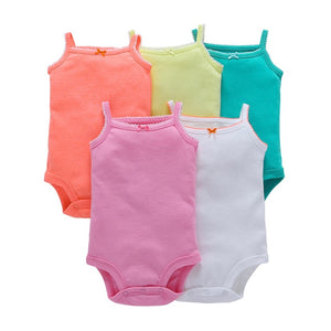 Eco, Love & Other Stuff 5PCS/SET  Cotton Baby bodysuit