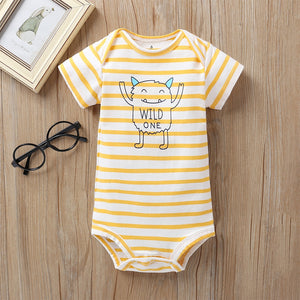 Eco, Love & Other Stuff 5PCS/SET  Cotton Baby bodysuit