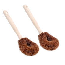 Load image into Gallery viewer, Eco, Love &amp; Other Stuff Natural coconut dishwashing brush