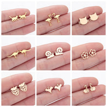 Load image into Gallery viewer, Eco, Love &amp; Other Stuff Cute Animal Earrings