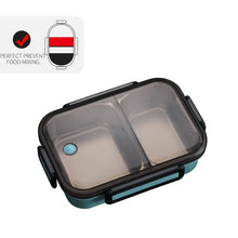 Load image into Gallery viewer, Eco, Love &amp; Other Stuff Stainless Steel Lunch Box - 2 compartments