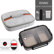 Load image into Gallery viewer, Eco, Love &amp; Other Stuff Stainless Steel Lunch Box - 2 compartments