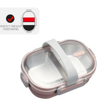 Load image into Gallery viewer, Eco, Love &amp; Other Stuff Stainless Steel Lunch Box - 2 compartments