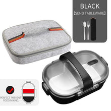 Load image into Gallery viewer, Eco, Love &amp; Other Stuff Stainless Steel Lunch Box - 2 compartments