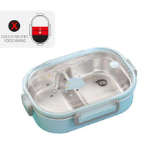 Load image into Gallery viewer, Eco, Love &amp; Other Stuff Stainless Steel Lunch Box - 2 compartments