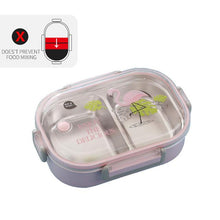 Load image into Gallery viewer, Eco, Love &amp; Other Stuff Stainless Steel Lunch Box - 2 compartments