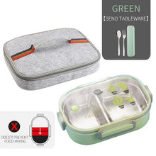 Load image into Gallery viewer, Eco, Love &amp; Other Stuff Stainless Steel Lunch Box - 2 compartments