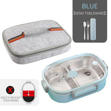 Load image into Gallery viewer, Eco, Love &amp; Other Stuff Stainless Steel Lunch Box - 2 compartments