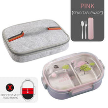 Load image into Gallery viewer, Eco, Love &amp; Other Stuff Stainless Steel Lunch Box - 2 compartments