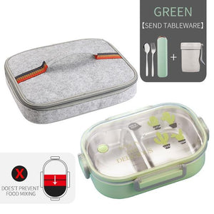 Eco, Love & Other Stuff Stainless Steel Lunch Box - 2 compartments