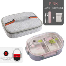 Load image into Gallery viewer, Eco, Love &amp; Other Stuff Stainless Steel Lunch Box - 2 compartments