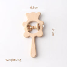 Load image into Gallery viewer, Wooden Rattle