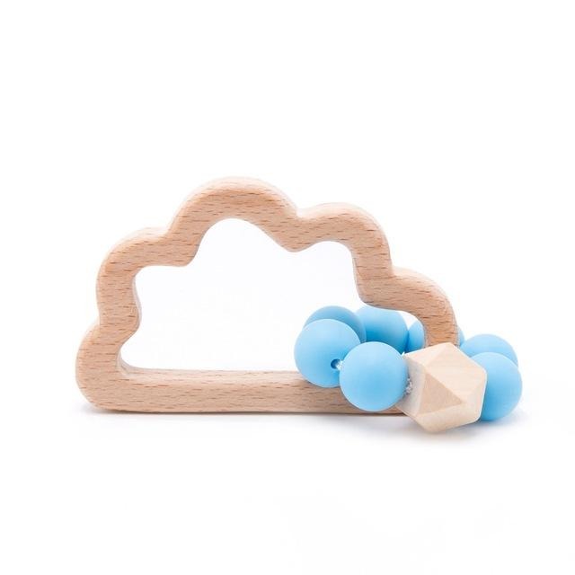 Baby Wooden Rattle & Teether